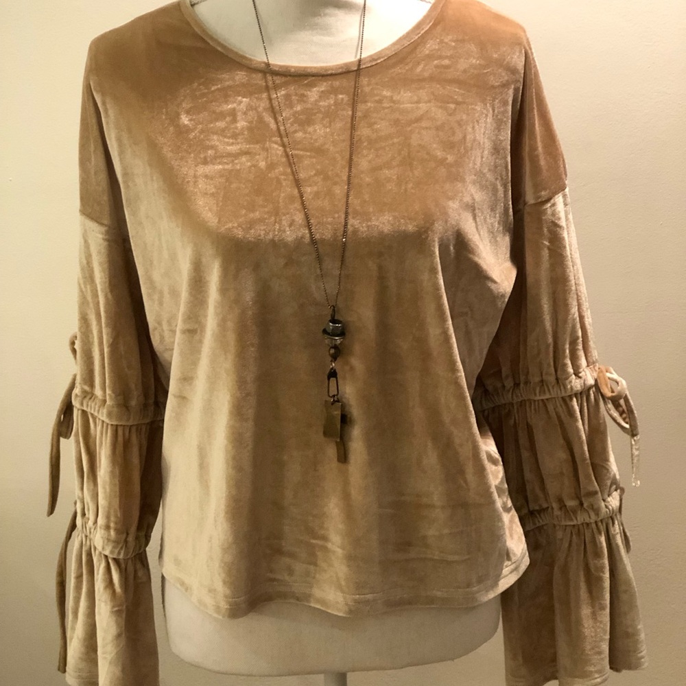 Adorable velvet Top